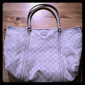 Good condition large authentic Gucci tote bag